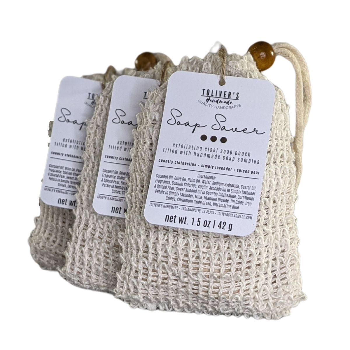 Sisal Soap Saver