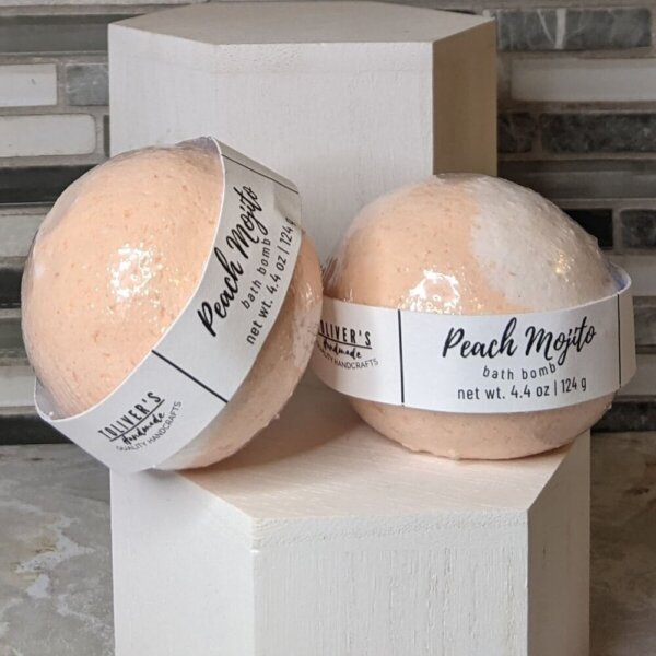 Peach Mojito Bath Bomb