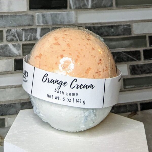 Orange Cream Bath Bomb
